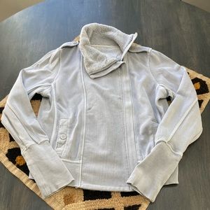 Calvin Klein Grey zip Sweatshirt Sz M